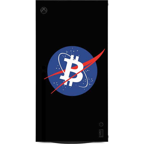 Bitcoin Logo XBox Series X Digital Edition Console Skin